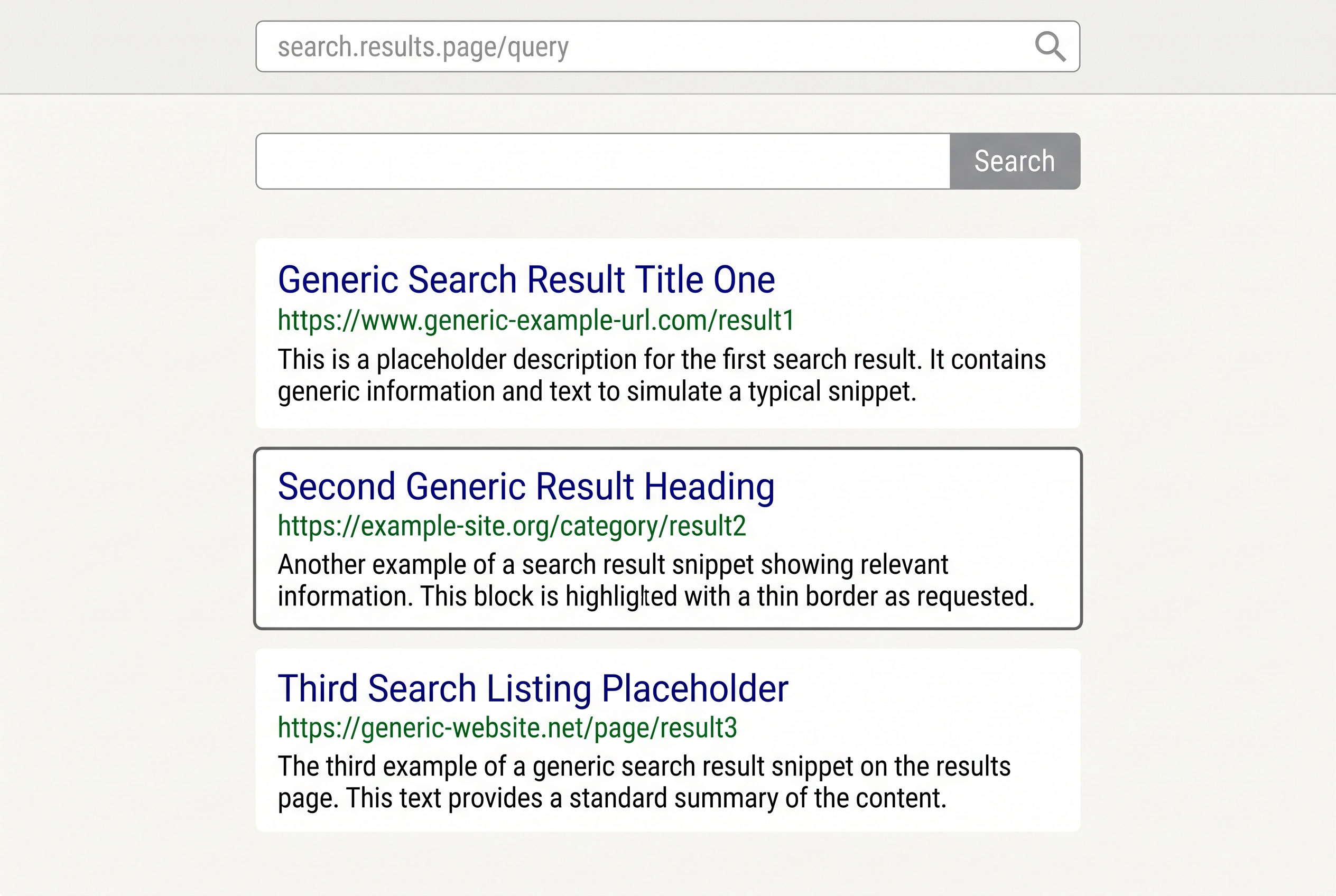 Meta description